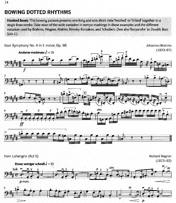 Double Bass Solo Techniques inside page